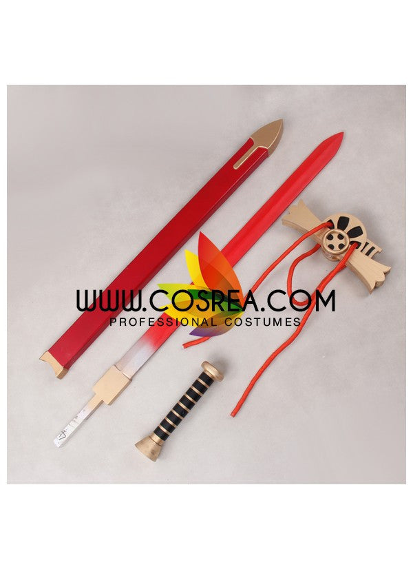 Cosrea prop Seraph Of The End Mikaela Hyakuya Red Version Cosplay Prop