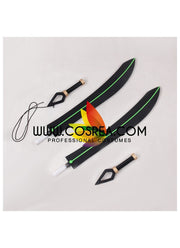 Cosrea prop Seraph Of The End Shiho Kiseki O Double Sword Cosplay Prop