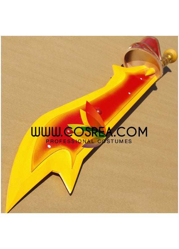 Cosrea prop Tales of Phantasia Double Sword Cosplay Prop