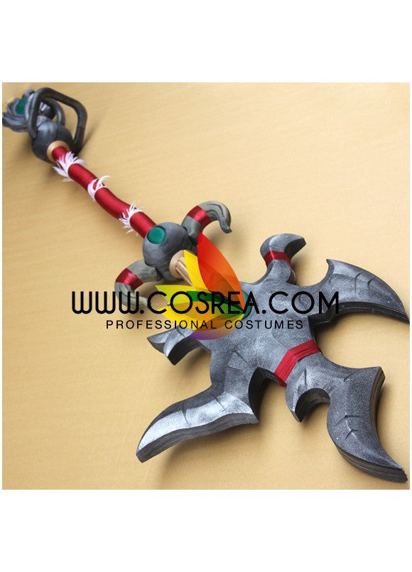 Cosrea prop World of Wacraft Tyrannical Gladiator's Battle Staff Cosplay Prop