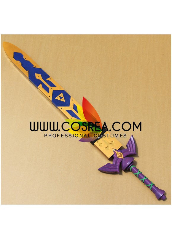 Cosrea prop Zelda Link Skyward Long Sword Cosplay Prop