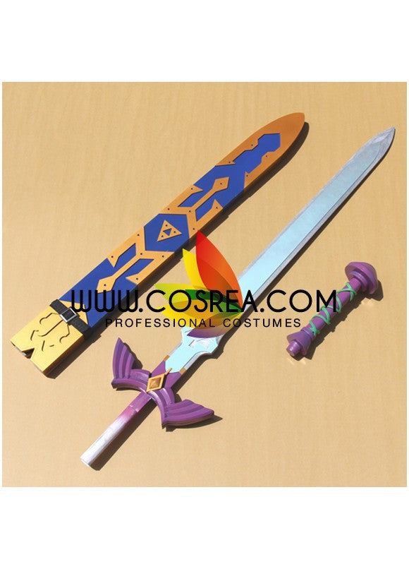 Cosrea prop Zelda Link Skyward Long Sword Cosplay Prop