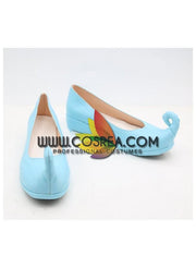 Cosrea shoes Disney Aladdin Jasmine Blue Cosplay Shoes
