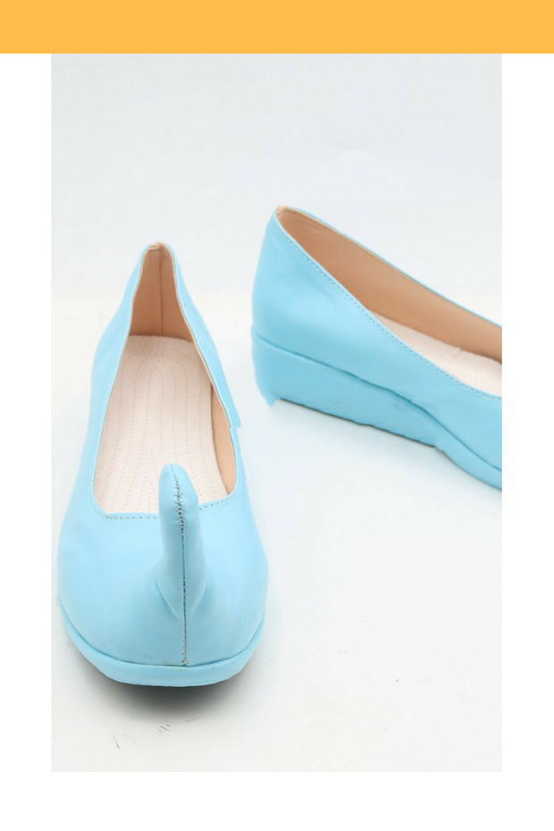 Cosrea shoes Disney Aladdin Jasmine Blue Cosplay Shoes