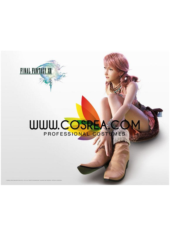 Cosrea shoes Final Fantasy 13 Oerba Dia Vanille Cosplay Shoes