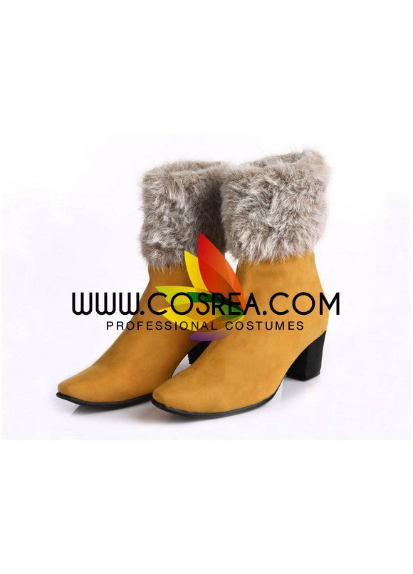 Cosrea shoes Final Fantasy 13 Oerba Dia Vanille Cosplay Shoes