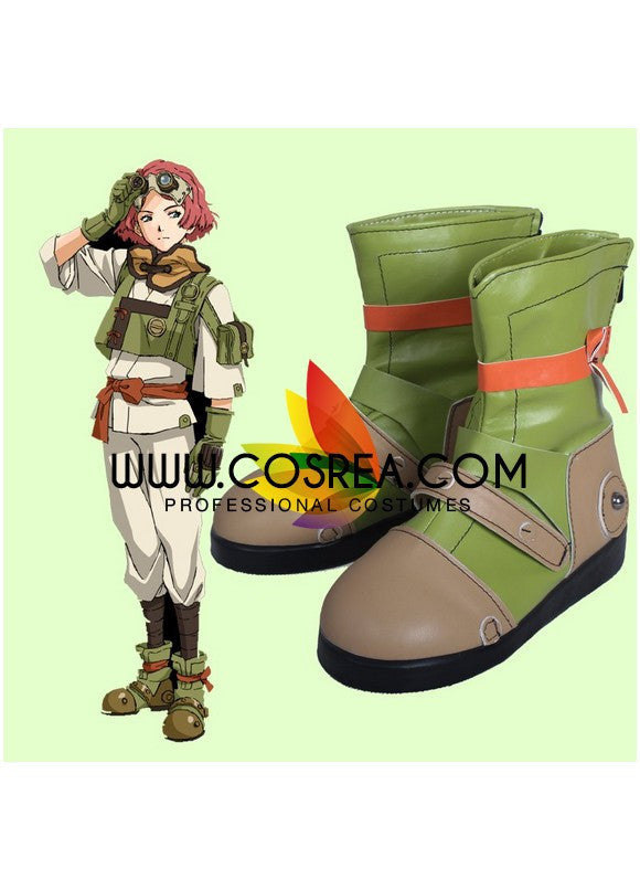 Cosrea shoes Kabaneri of the Iron Fortress Yukina Cosplay Shoes