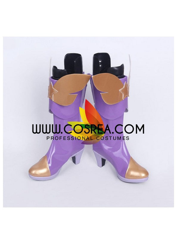 Cosrea shoes League of Legend Lux Cosplay Shoes