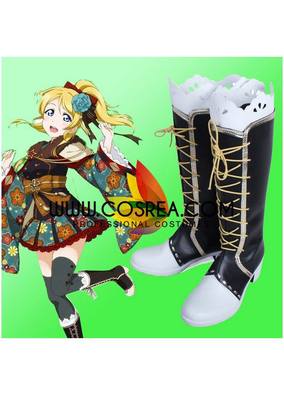Cosrea shoes Love Live Eli Ayase Kimono Awakening Cosplay Shoes