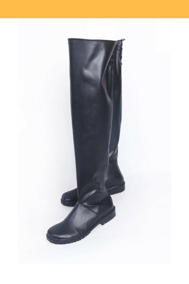 Cosrea shoes NieR Automata 2B Flat Heels Cosplay Shoes