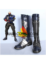 Cosrea shoes Overwatch Soldier 76 Cosplay Shoes