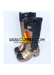 Cosrea shoes Overwatch Soldier 76 Golden Cosplay Shoes