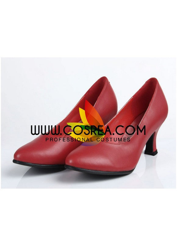 Cosrea shoes Sailormoon Sailor Mars Cosplay Shoes