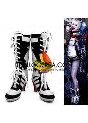 Cosrea shoes Suicide Squad Harley Quinn Movie Cosplay Shoes