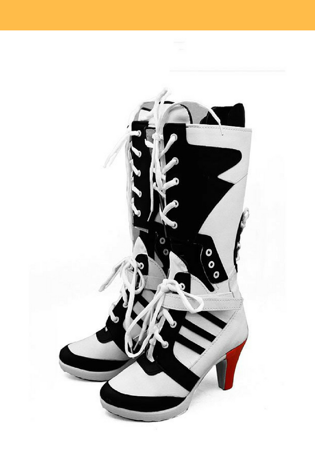 Cosrea shoes Suicide Squad Harley Quinn Movie Cosplay Shoes