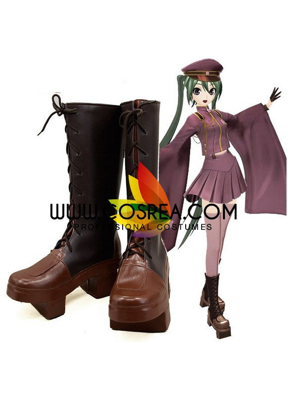 Cosrea shoes Vocaloid Miku Senbon Zakura Cosplay Shoes