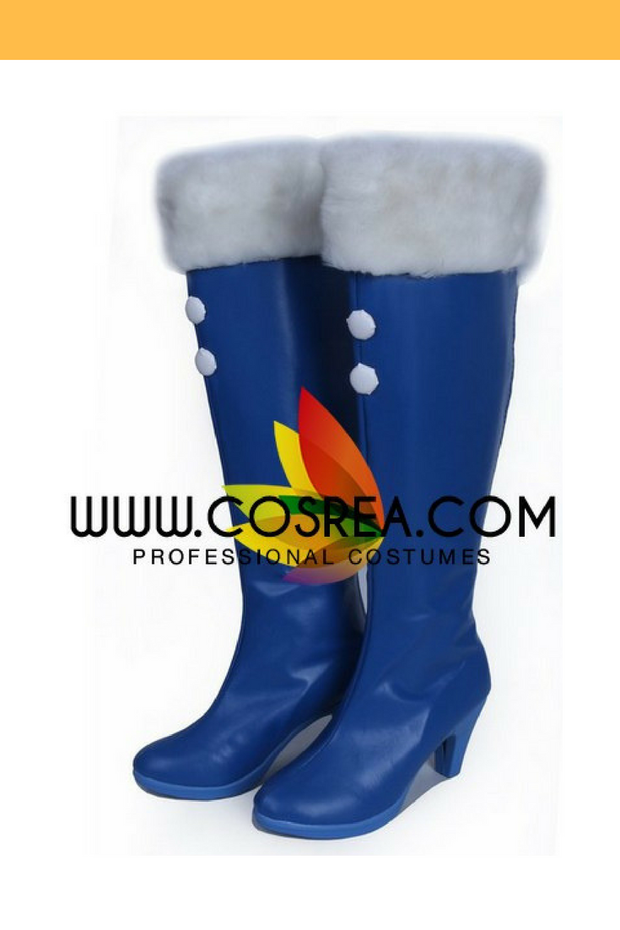 Cosrea shoes Vocaloid Snow Miku Cosplay Shoes