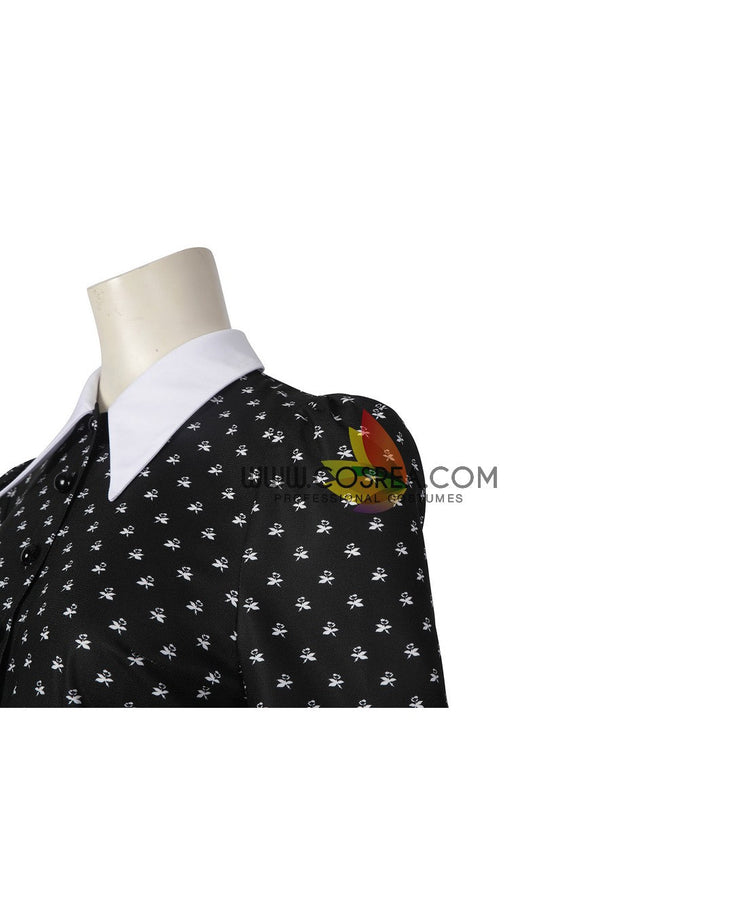Cosrea TV Costumes Addams Family Wednesday Cosplay Costume
