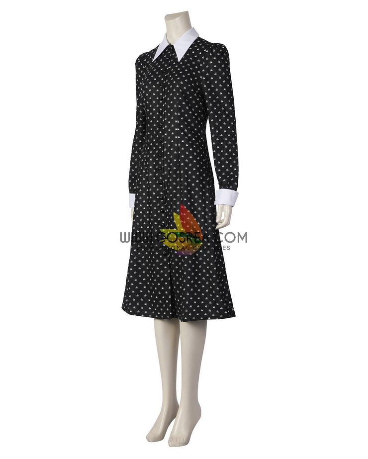 Cosrea TV Costumes Addams Family Wednesday Cosplay Costume