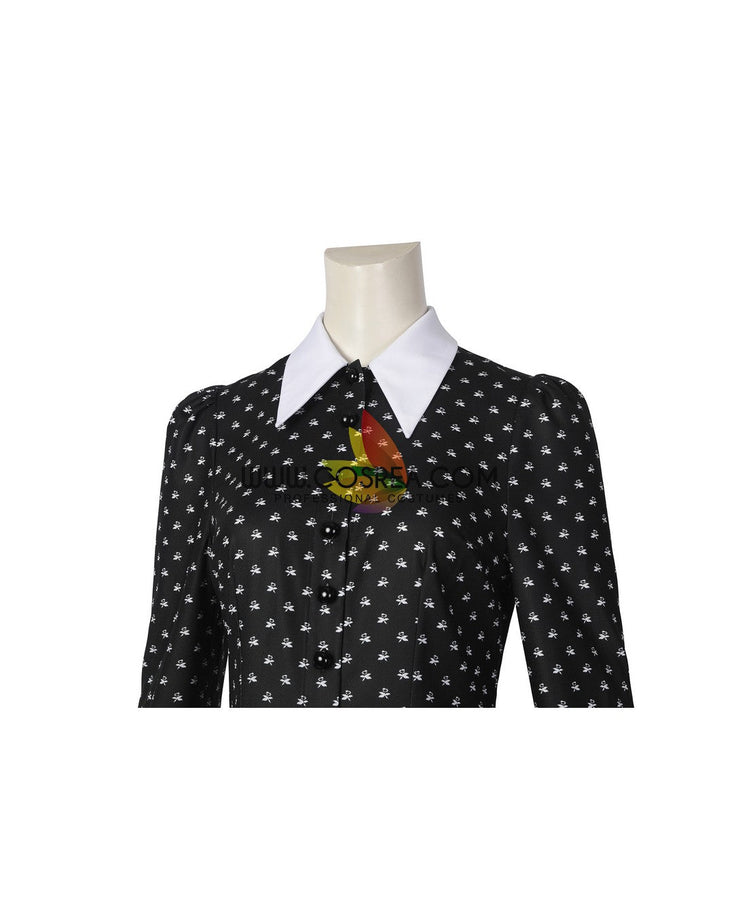 Cosrea TV Costumes Addams Family Wednesday Cosplay Costume