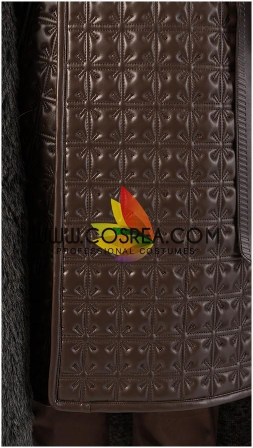 Cosrea TV Costumes Arya Stark Season 8 Game of Thrones Dark PU Leather Version Cosplay Costume