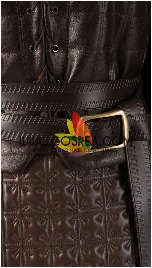 Cosrea TV Costumes Arya Stark Season 8 Game of Thrones PU Leather Cosplay Costume