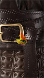 Cosrea TV Costumes Arya Stark Season 8 Game of Thrones PU Leather Cosplay Costume