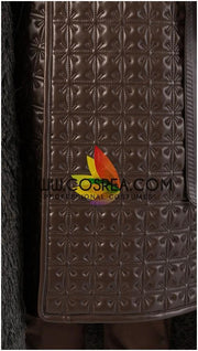 Cosrea TV Costumes Arya Stark Season 8 Game of Thrones PU Leather Cosplay Costume