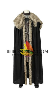 Cosrea TV Costumes Costume Only Game of Thrones Jon Snow Season 8 Cosplay Costume