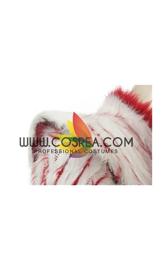 Cosrea TV Costumes Daenerys Season 8 Faux Fur Cosplay Costume
