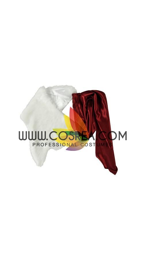 Cosrea TV Costumes Daenerys Season 8 Faux Fur Cosplay Costume