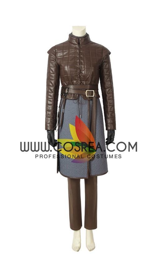 Cosrea TV Costumes Game of Thrones Arya Stark Season 8 Cosplay Costume