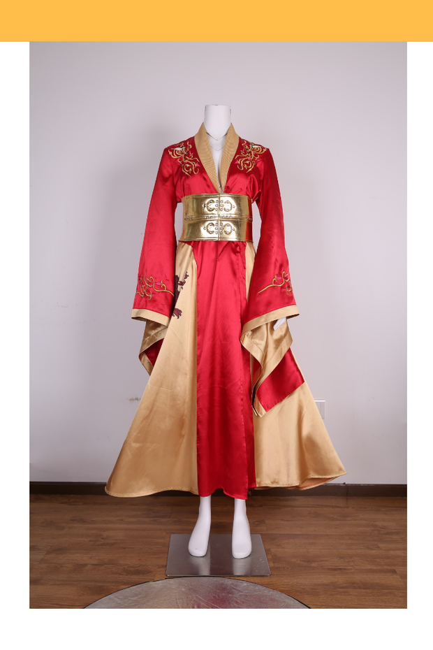 Cosrea TV Costumes Game Of Thrones Cersei Lannister Embroidered Season 2 Cosplay Costume