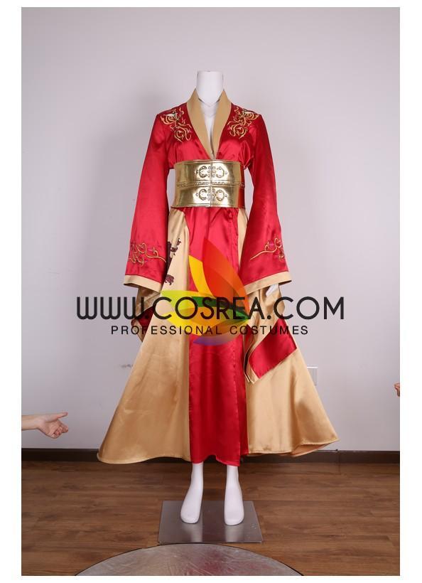Cosrea TV Costumes Game Of Thrones Cersei Lannister Embroidered Season 2 Cosplay Costume