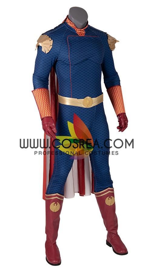 Cosrea TV Costumes Homelander The Boys Navy Blue Version Cosplay Costume