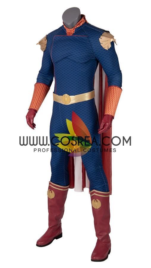 Cosrea TV Costumes Homelander The Boys Navy Blue Version Cosplay Costume