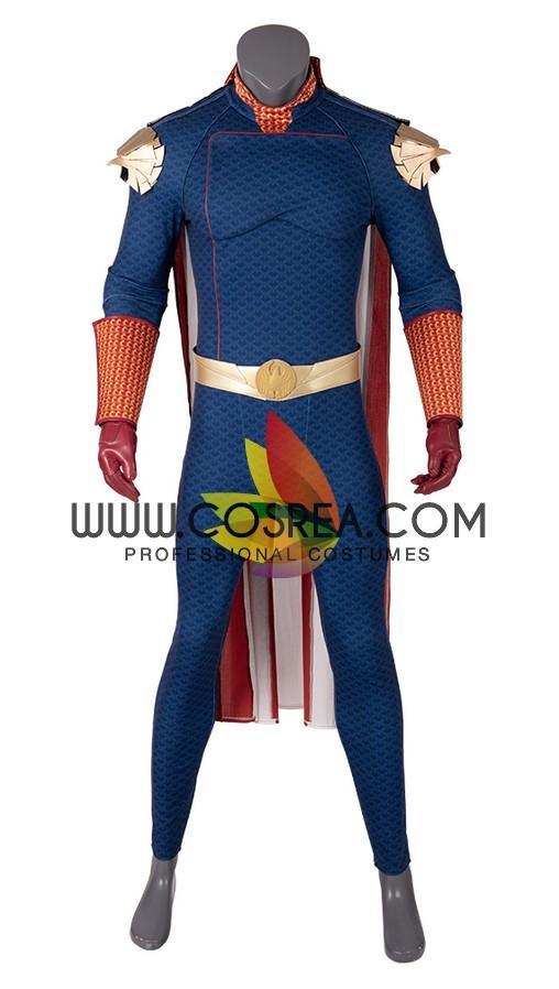 Cosrea TV Costumes Homelander The Boys Navy Blue Version Cosplay Costume