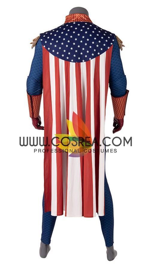 Cosrea TV Costumes Homelander The Boys Navy Blue Version Cosplay Costume
