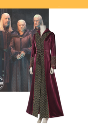 Cosrea TV Costumes House of the Dragon Princess Rhaenyra Targaryen Cosplay Costume