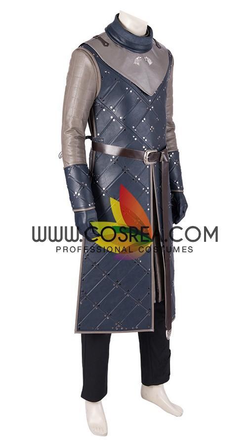 Cosrea TV Costumes Jon Snow Season 8 Game of Thrones PU Leather Cosplay Costume