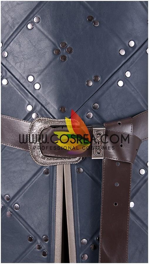 Cosrea TV Costumes Jon Snow Season 8 Game of Thrones PU Leather Cosplay Costume