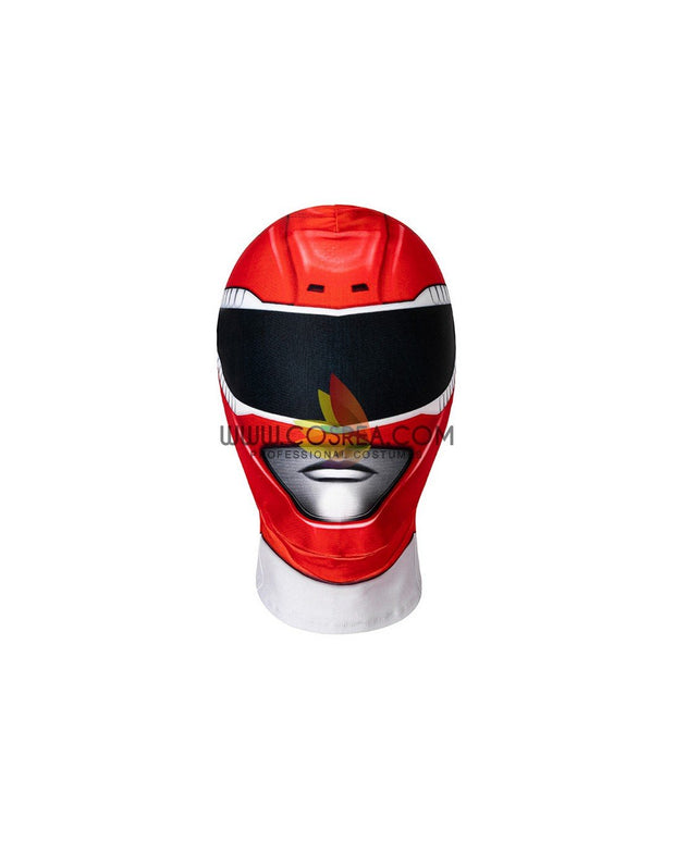Cosrea TV Costumes Mighty Morphin Power Rangers Red Ranger Kids Size Digital Printed Cosplay Costume