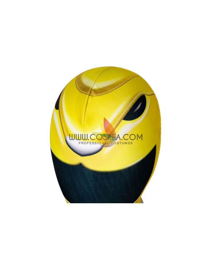 Cosrea TV Costumes Mighty Morphin Power Rangers Yellow Ranger Kids Size Digital Printed Cosplay Costume