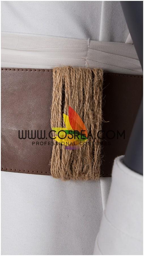 Cosrea TV Costumes Rey The Rise Of Skywalker Star Wars Beige Cosplay Costume