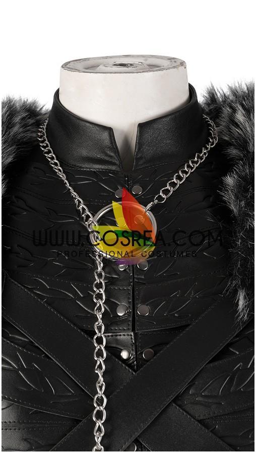 Cosrea TV Costumes Sansa Stark Season 8 Game of Thrones PU Leather Cosplay Costume