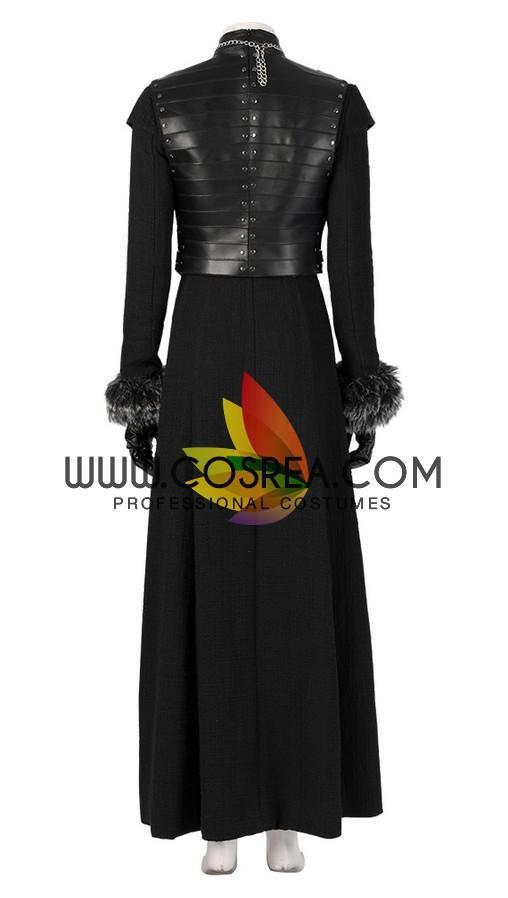 Cosrea TV Costumes Sansa Stark Season 8 Game of Thrones PU Leather Cosplay Costume