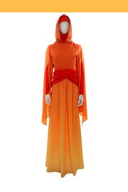 Cosrea TV Costumes Star Wars Padme Amidala Flame Colored Robes Cosplay Costume