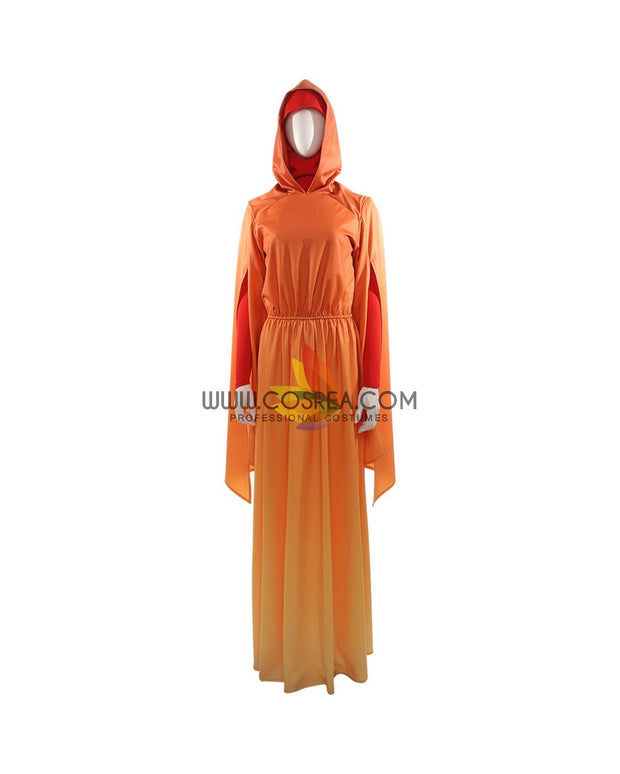 Star Wars Padme Amidala Flame Colored Robes Cosplay Costume - Cosrea ...