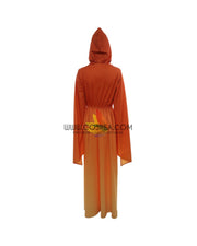 Cosrea TV Costumes Star Wars Padme Amidala Flame Colored Robes Cosplay Costume