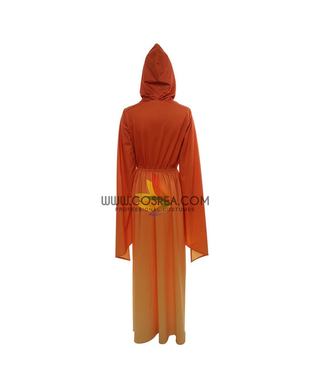 Star Wars Padme Amidala Flame Colored Robes Cosplay Costume - Cosrea ...
